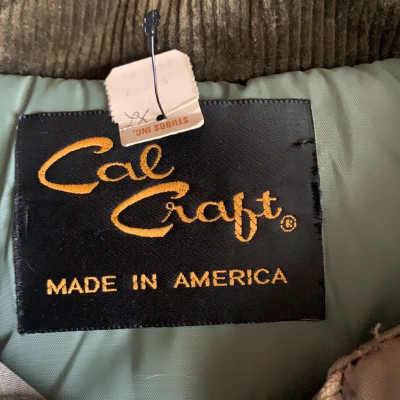 Vintage Cal Craft Puffer Coat New With Tags Men’s Size XL - Picture 8 of 12